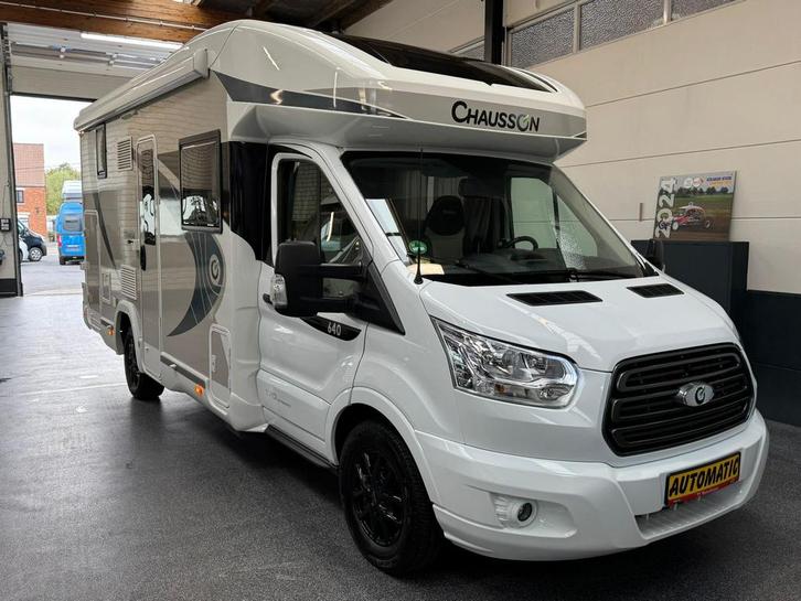 Ford Transit Chausson Titanium 640, Caravans en Kamperen, Mobilhomes, Bedrijf, tot en met 4, Half-integraal, Chausson, Ford, Diesel