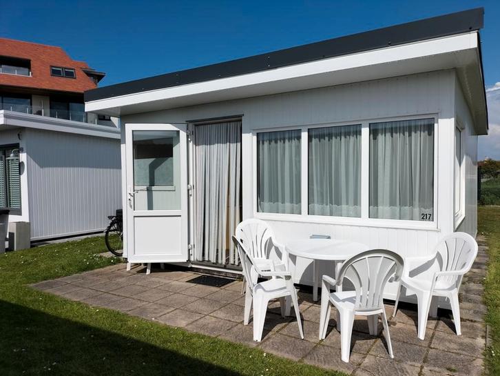 Huisje te koop De Haan, Caravans en Kamperen, Stacaravans, Ophalen