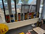 Ronde 1 liter olie blikken, Verzamelen, Ophalen of Verzenden, Gebruikt, Verpakking