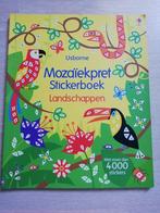 mozaïek stickerboek - landschappen, Ophalen of Verzenden, Nieuw