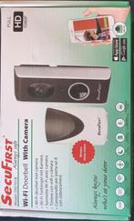 secufirst wifi deurbel met camera, Huis en Inrichting, Deurbellen, Ophalen, Terugspreekfunctie, Nieuw, Bedraad