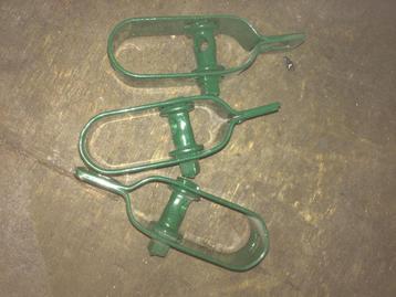 3 tendeurs de fil Bekaert n 3, couleur verte (neuf)  