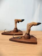 Paire porte-manteau taxidermie, Enlèvement ou Envoi