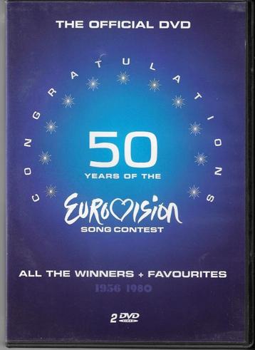 Dvd Eurovision 50 Years beschikbaar voor biedingen