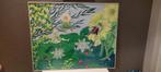 Schilderij 100x80, Antiek en Kunst, Ophalen