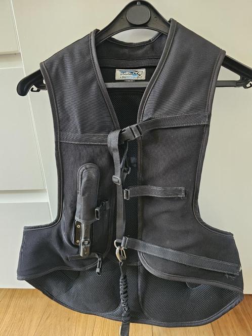 Matériel équitation - Gilet airbag Helite, Dieren en Toebehoren, Paardrijkleding, Zo goed als nieuw, Dames, Kinderen, Ophalen of Verzenden