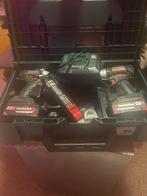 Metabo 18V Brushless Set + 2 Accu’s + Klopboren, Doe-het-zelf en Bouw, Gereedschap | Boormachines, Ophalen of Verzenden, Zo goed als nieuw