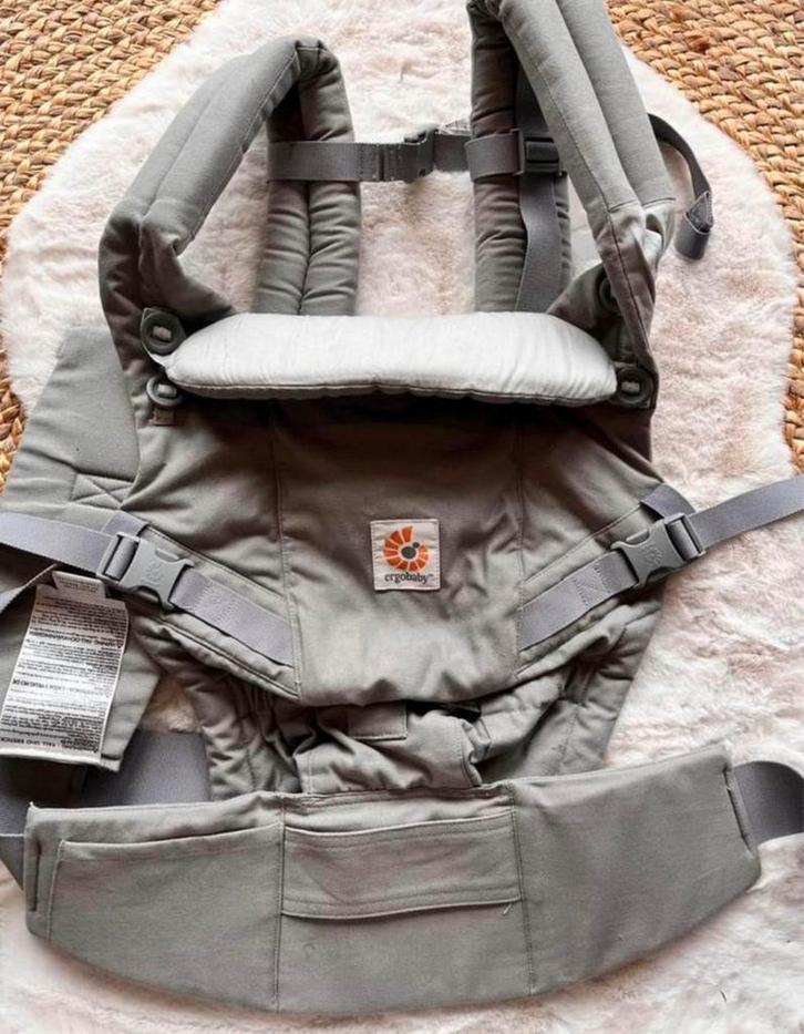 Nieuwe Ergobaby Adapt Grey draagzak, Kinderen en Baby's, Babydragers en Draagdoeken, Zo goed als nieuw, Draagzak, Buik of Rug
