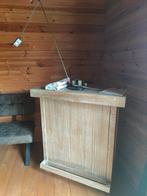 'smokey' houten barmeubel 100b x112h x50d, Ophalen, Gebruikt