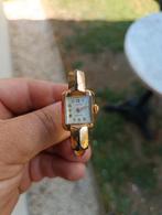 Montre femme style art déco plaqué or Montral ancre 15 rubis, Or