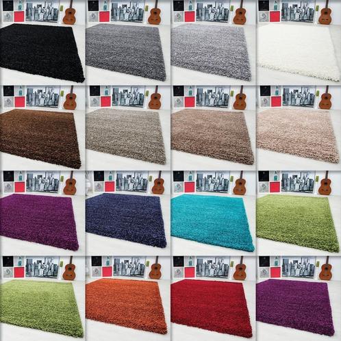 Hoogpolig Shaggy tapijt vloerkleed 60 x 110 t/m 300 x 400 cm, Huis en Inrichting, Stoffering | Tapijten en Vloerkleden, Nieuw
