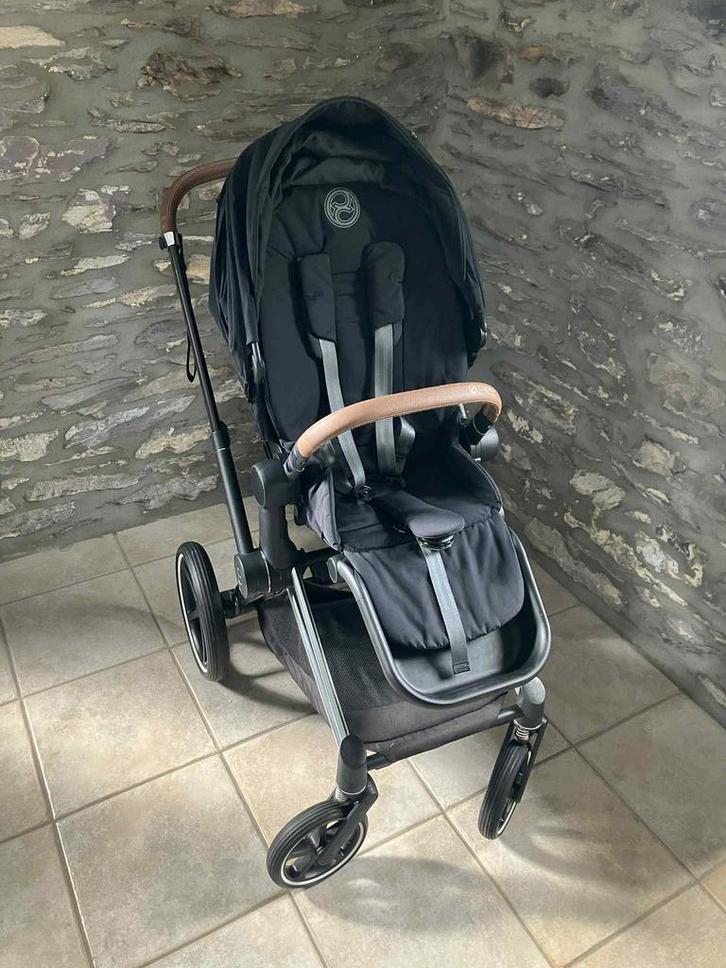 Kinderwagen Cybex Priam 2023, Kinderen en Baby's, Buggy's, Zo goed als nieuw, Overige merken, Regenhoes, Verstelbare rugleuning