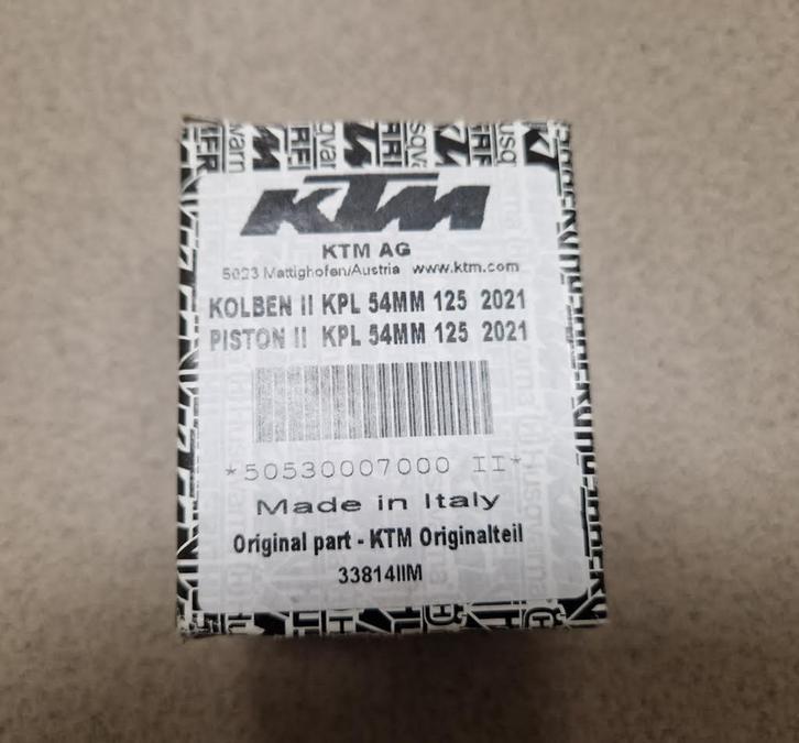 Ktm zuiger 125 sx 2021-2026 nieuw, Motoren, Accessoires | Overige, Nieuw, Ophalen of Verzenden