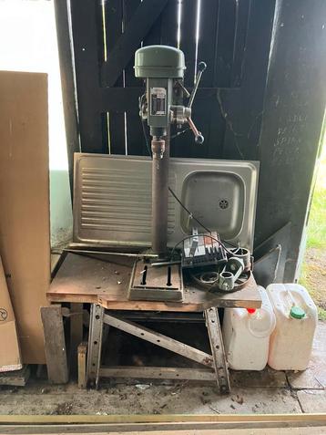 Kolomboormachine op zware voet, Enlèvement, Utilisé, Foreuse sur colonne
