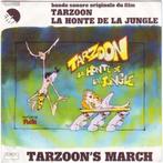 TEDDY LASRY - TARZOON'S MARCH ( 1975 Sound Track Titel 45T, Ophalen of Verzenden