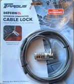 TARGUS cable lock for laptop, desk,projector NEW, Computers en Software, Ophalen of Verzenden, Nieuw