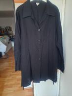 42 44 zwart linnen hemd, Ophalen of Verzenden, Zo goed als nieuw