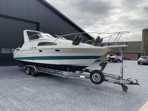Bayliner 2755 Ciera 7.4 V8 Speedboot met trailer, Watersport en Boten, Speedboten, Gebruikt, Benzine