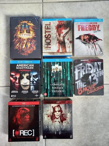 divers coffret blu ray et autres en etat neuf et sous scello beschikbaar voor biedingen
