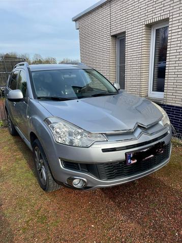 C crosser 2008 met 130000 km/7 zitplaatsen, Auto's, Citroën, C-Crosser, Zwart, Leder, Particulier