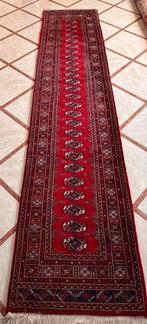 Bokhara stijl tapijt loper handgeknoopt, Huis en Inrichting, Stoffering | Tapijten en Vloerkleden, Ophalen, Gebruikt, 200 cm of meer