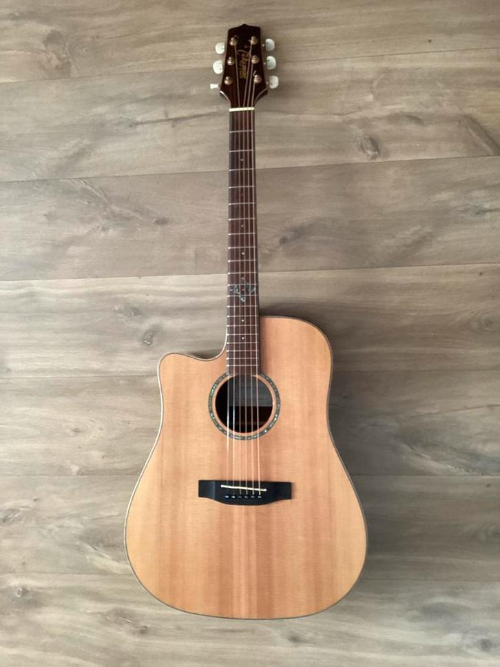 Takamine EG363-C linkshandige nieuwstaat, Muziek en Instrumenten, Snaarinstrumenten | Gitaren | Akoestisch, Zo goed als nieuw