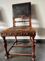 Antieke leren stoel, Ophalen