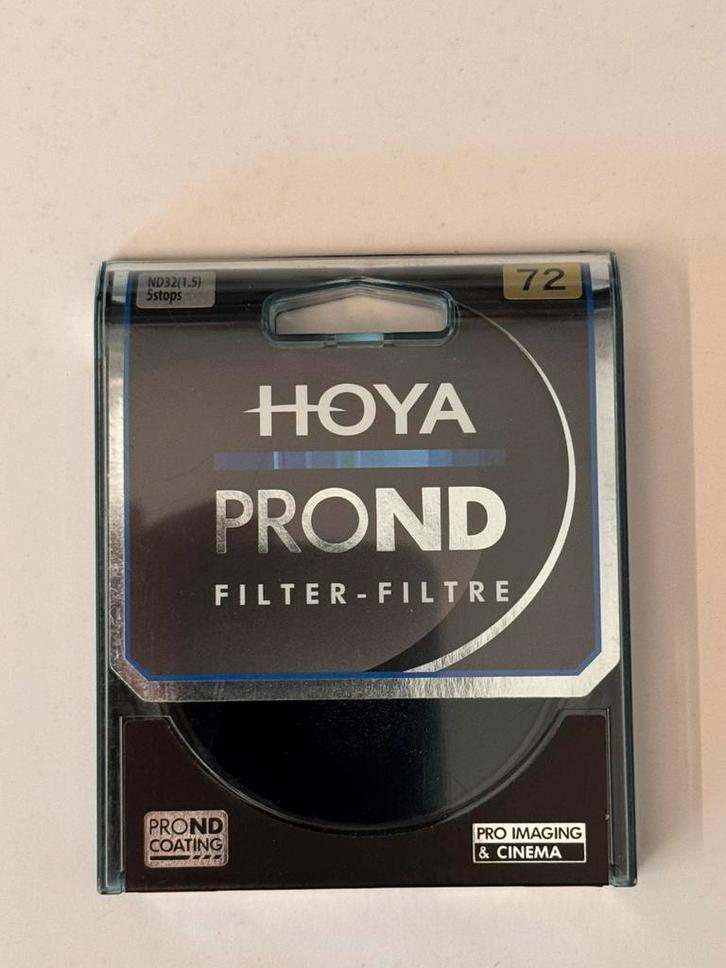 72 mm HOYA proND filter (-5 stops), Audio, Tv en Foto, Foto | Filters, Nieuw, Ophalen of Verzenden