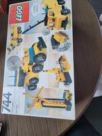Lego 744 - (niet volledig, met doos en plastic inlay), Ophalen of Verzenden, Lego
