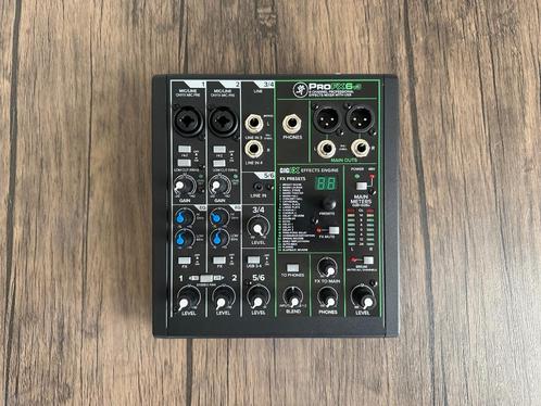 Mackie ProFX6v3 USB Mixer – Zo goed als nieuw, Muziek en Instrumenten, Mengpanelen, Zo goed als nieuw, 5 tot 10 kanalen, Microfooningang