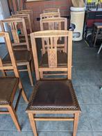 stoelen, Gebruikt, Bruin, Vijf, Zes of meer stoelen, Hout