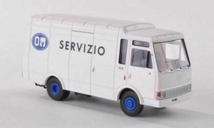 1:87 Brekina 34524 OM 70 Fiat Zeta Servizio 1972 - 1982, Hobby en Vrije tijd, Modelauto's | 1:87, Nieuw, Auto, Brekina, Ophalen of Verzenden