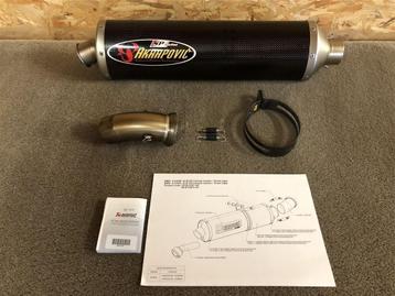 Akrapovic carbon uitlaat demper BMW K1200R K1200S 2005-2008