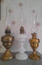 3 Petroleumlampen, Antiek en Kunst, Ophalen of Verzenden