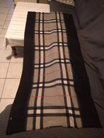 Grande écharpe en laine et viscose carreaux lignée 193x84cm, Comme neuf, Enlèvement ou Envoi, Écharpe