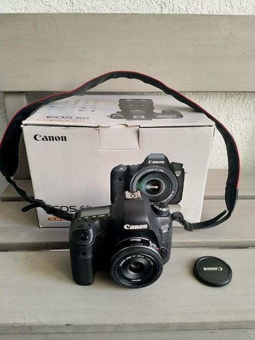 Canon 6D full frame met 40mm 2.8 pancake lens, Audio, Tv en Foto, Foto | Lenzen en Objectieven, Gebruikt, Standaardlens, Ophalen