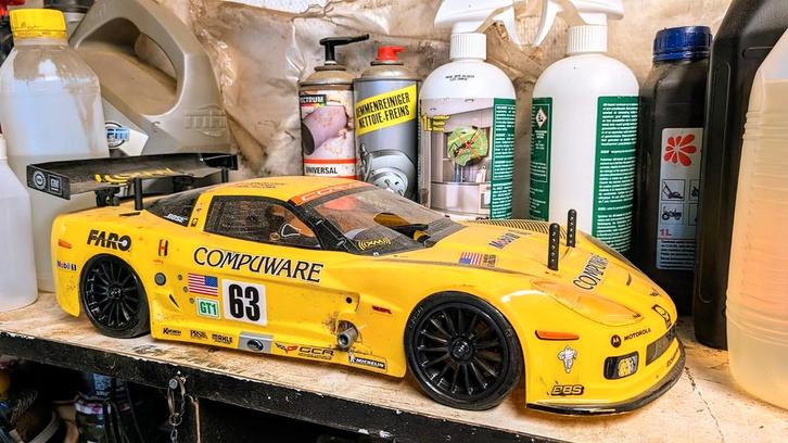 Corvette Kyosho 1/10, Hobby en Vrije tijd, Modelbouw | Radiografisch | Auto's, Nieuw, Ophalen