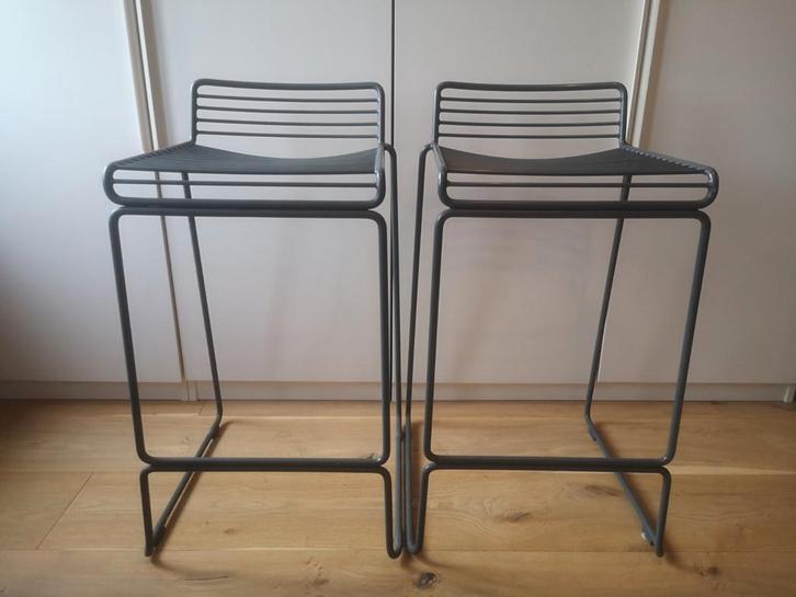 2 Hay Hee barstoelen, Huis en Inrichting, Barkrukken, Zo goed als nieuw, Ophalen