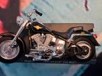 Maisto Harley-Davidson 1997 FLSTF Fat Boy, Ophalen of Verzenden, Zo goed als nieuw, Maisto
