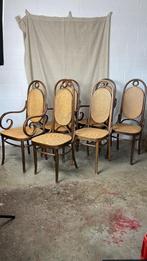 Thonet “lange jan” long john eetkamer stoelen 6 stuks, Huis en Inrichting, Stoelen, Vijf, Zes of meer stoelen, Riet of Rotan, Gebruikt