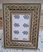 Perzisch Khatam Kari fotolijstje, staand, Antiek en Kunst, Ophalen of Verzenden