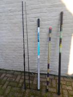 4 lignes de pêche (3 x DAM, 1 x Garbolino), Enlèvement, Utilisé, Ligne fixe