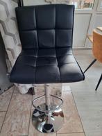 2  chaises hautes noir et blanc reste 2 réglable en hauteur, Ophalen of Verzenden, Zo goed als nieuw, In hoogte verstelbaar