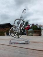 Kristallen vintage beeldje viool, Ophalen of Verzenden