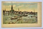 Carte postale ancienne 1930 Anvers Escaut et Panorama, Envoi, 1920 à 1940, Affranchie, Anvers