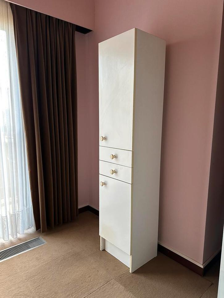 Badkamerkastje, Huis en Inrichting, Badkamer | Badkamermeubels, Gebruikt, (Half)hoge kast, 150 tot 200 cm, Minder dan 50 cm, 25 tot 50 cm
