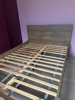 Lit 140x200 cm, Ophalen, Bruin, Tweepersoons, 140 cm