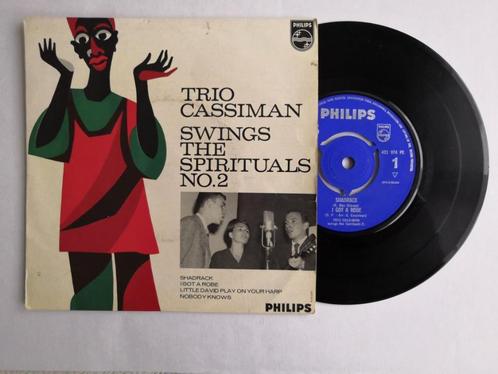 TRIO CASSIMAN - Swings the spirituals no. 2 (EP), CD & DVD, Vinyles Singles, Utilisé, EP, Pop, 7 pouces, Enlèvement ou Envoi