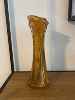 Vintage glazen vaas “Sękacz" vaas van Ząbkowice, Antiek en Kunst, Ophalen of Verzenden