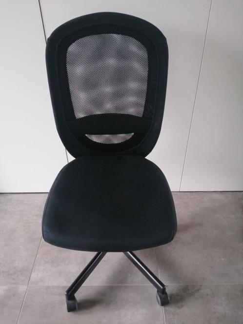 Bureaustoel Flintan zwart, Huis en Inrichting, Bureaustoelen, Gebruikt, Bureaustoel, Zwart, Ergonomisch, Ophalen